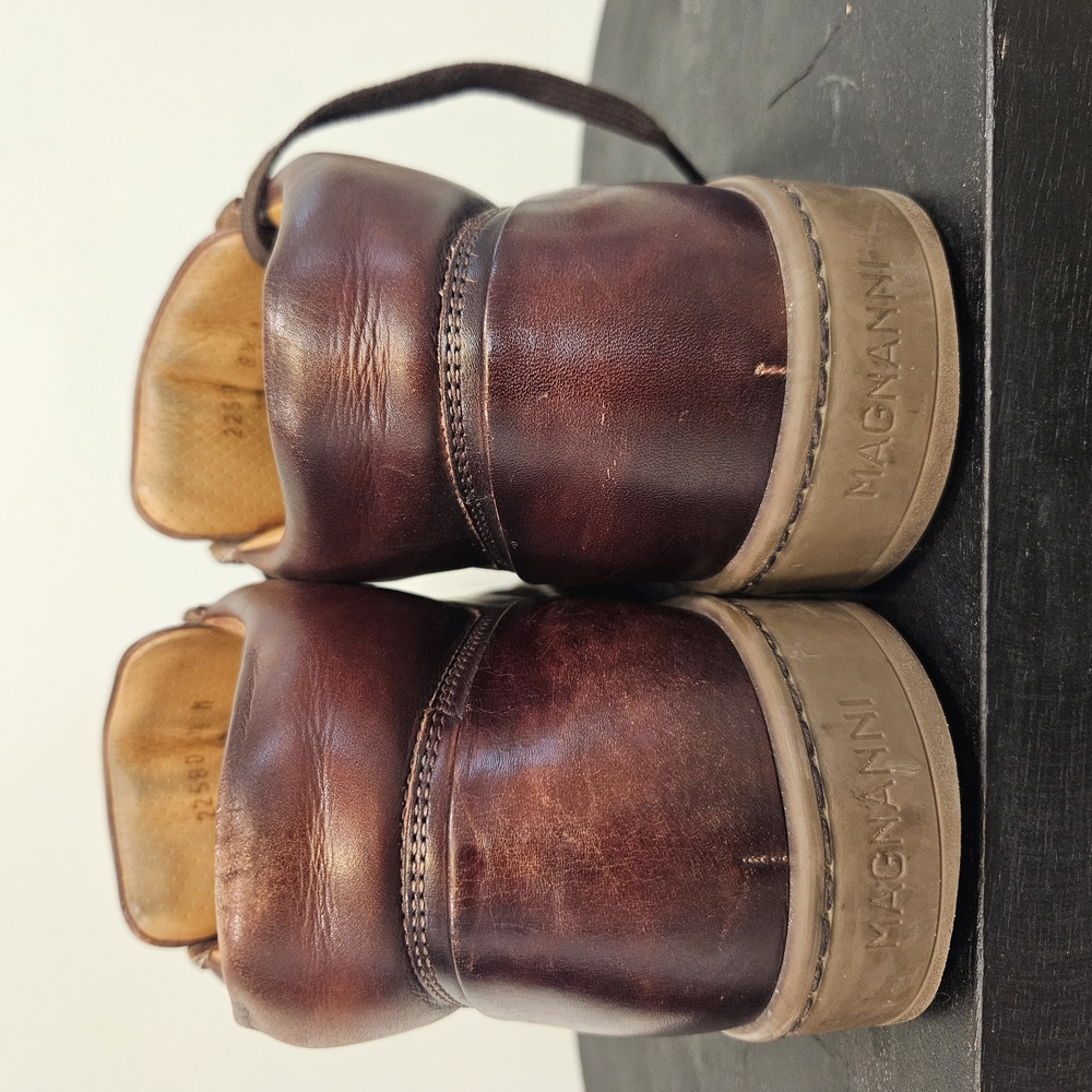Men's Brown Leather Shoes - Picture 9 of 9